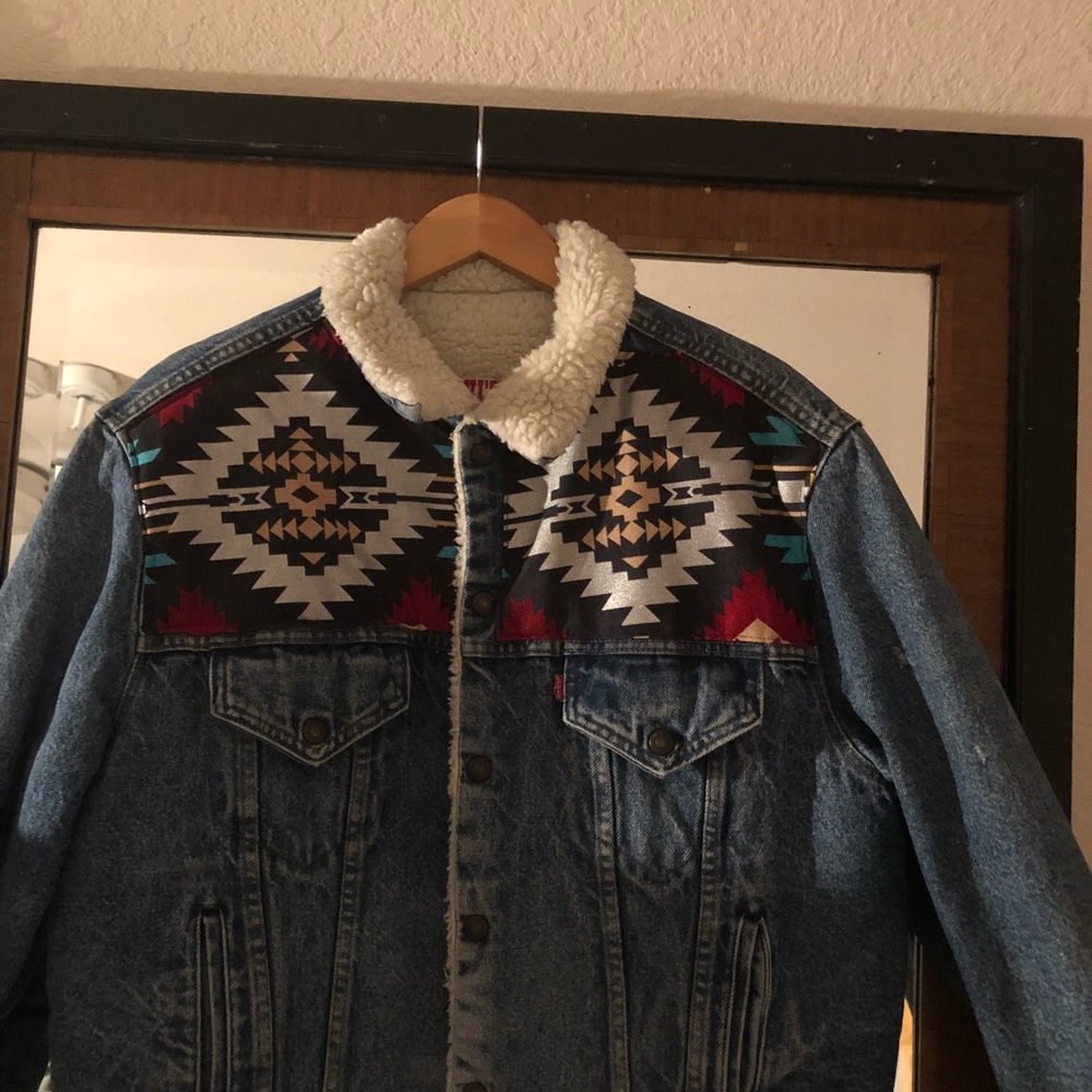 Custom One of a Kind Levi’s Trucker Jacket